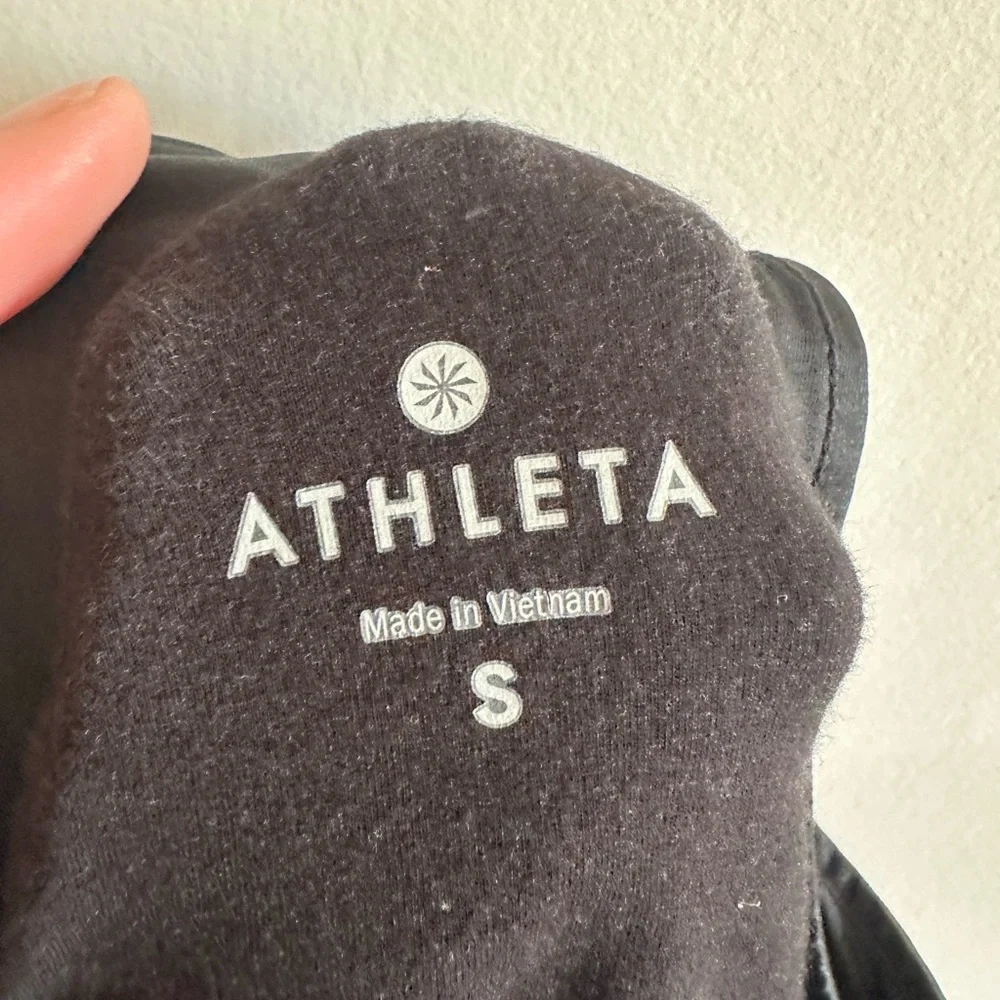 Athleta Black Whirlwind Shelf Bra Tank Dress Size Small EUC - Picture 10 of 12